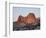 Cathedral Rock with Snow, Garden of the Gods, Colorado Springs, Colorado, USA-James Hager-Framed Photographic Print