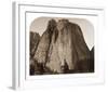 Cathedral Rock - Yosemite, California, 1861-Carleton Watkins-Framed Art Print