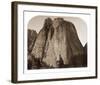 Cathedral Rock - Yosemite, California, 1861-Carleton Watkins-Framed Art Print