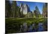 Cathedral Rocks and Pond in Yosemite Valley, Yosemite NP, California-David Wall-Mounted Photographic Print