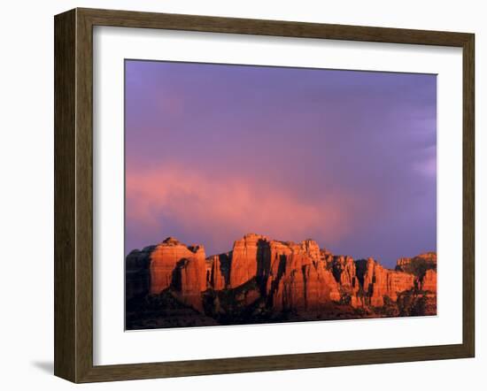 Cathedral Rocks in Sedona, Arizona, USA-Chuck Haney-Framed Photographic Print