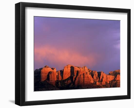 Cathedral Rocks in Sedona, Arizona, USA-Chuck Haney-Framed Photographic Print