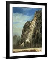 Cathedral Rocks, Yosemite, C.1872-Albert Bierstadt-Framed Giclee Print