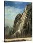 Cathedral Rocks, Yosemite, C.1872-Albert Bierstadt-Stretched Canvas