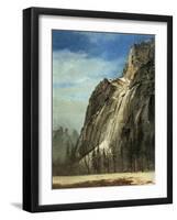 Cathedral Rocks, Yosemite, C.1872-Albert Bierstadt-Framed Giclee Print