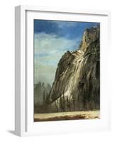 Cathedral Rocks, Yosemite, C.1872-Albert Bierstadt-Framed Giclee Print