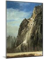 Cathedral Rocks, Yosemite, C.1872-Albert Bierstadt-Mounted Giclee Print