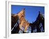 Cathedral Ruins in Evening Light, Coventry, West Midlands, England, United Kingdom-Jean Brooks-Framed Photographic Print