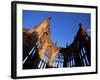 Cathedral Ruins in Evening Light, Coventry, West Midlands, England, United Kingdom-Jean Brooks-Framed Photographic Print