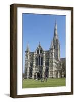 Cathedral, Salisbury, Wiltshire, England, United Kingdom-Rolf Richardson-Framed Photographic Print