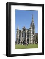 Cathedral, Salisbury, Wiltshire, England, United Kingdom-Rolf Richardson-Framed Photographic Print
