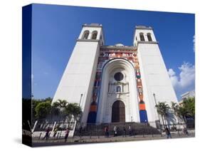 Cathedral, San Salvador, El Salvador, Central America-Christian Kober-Stretched Canvas