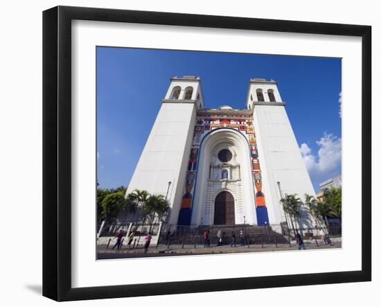 Cathedral, San Salvador, El Salvador, Central America-Christian Kober-Framed Photographic Print