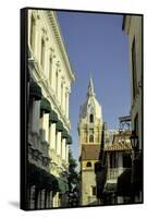 Cathedral Santa Catalina de La Alejandria, Cartagena, Colombia-Jerry Ginsberg-Framed Stretched Canvas