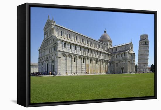 Cathedral Santa Maria Assunta, Piazza Del Duomo, Cathedral Square, Campo Dei Miracoli, Pisa, Italy-Peter Richardson-Framed Stretched Canvas