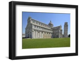 Cathedral Santa Maria Assunta, Piazza Del Duomo, Cathedral Square, Campo Dei Miracoli, Pisa, Italy-Peter Richardson-Framed Photographic Print