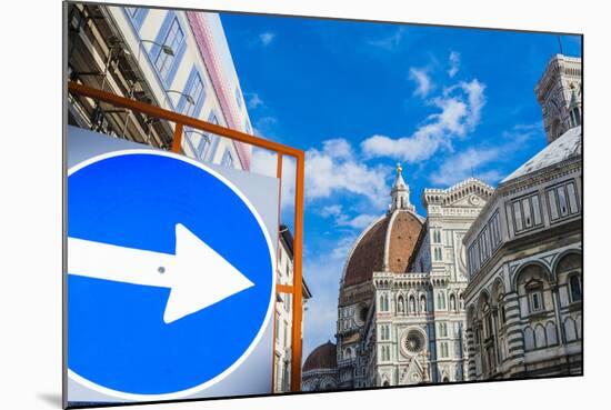 Cathedral Santa Maria del Fiore, Piazza del Duomo, Tuscany, Italy-Nico Tondini-Mounted Photographic Print