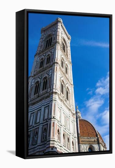 Cathedral Santa Maria del Fiore, Piazza del Duomo, Tuscany, Italy-Nico Tondini-Framed Stretched Canvas