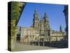 Cathedral, Santiago De Compostela, Galicia, Spain, Europe-Peter Scholey-Stretched Canvas