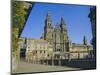 Cathedral, Santiago De Compostela, Galicia, Spain, Europe-Peter Scholey-Mounted Photographic Print