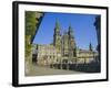 Cathedral, Santiago De Compostela, Galicia, Spain, Europe-Peter Scholey-Framed Photographic Print