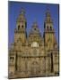 Cathedral, Santiago De Compostela, Galicia, Spain, Europe-John Miller-Mounted Photographic Print