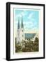 Cathedral, Savannah, Georgia-null-Framed Art Print