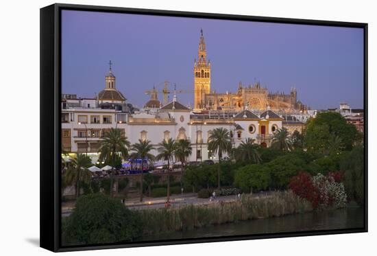 Cathedral, Seville, Andalusia, Spain-Katja Kreder-Framed Stretched Canvas