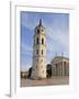 Cathedral Square, Cathedral and 57M Tall Belfry, Vilnius, Lithuania, Baltic States-Gavin Hellier-Framed Photographic Print