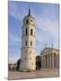 Cathedral Square, Cathedral and 57M Tall Belfry, Vilnius, Lithuania, Baltic States-Gavin Hellier-Mounted Photographic Print