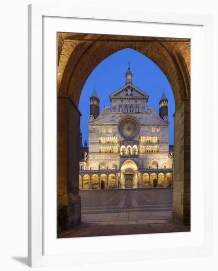 Cathedral Square, Cremona, Lombardy, Italy-ClickAlps-Framed Photographic Print