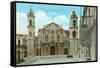 Cathedral Square, Havana, Cuba-null-Framed Stretched Canvas