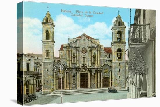 Cathedral Square, Havana, Cuba-null-Stretched Canvas