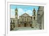 Cathedral Square, Havana, Cuba-null-Framed Art Print