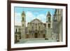 Cathedral Square, Havana, Cuba-null-Framed Art Print