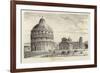 Cathedral Square, Pisa-Gustave Bauernfeind-Framed Giclee Print