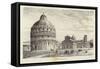 Cathedral Square, Pisa-Gustave Bauernfeind-Framed Stretched Canvas