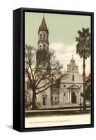 Cathedral, St. Augustine, Florida-null-Framed Stretched Canvas