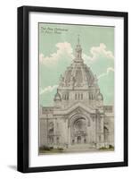 Cathedral, St. Paul, Minnesota-null-Framed Art Print