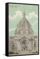 Cathedral, St. Paul, Minnesota-null-Framed Stretched Canvas