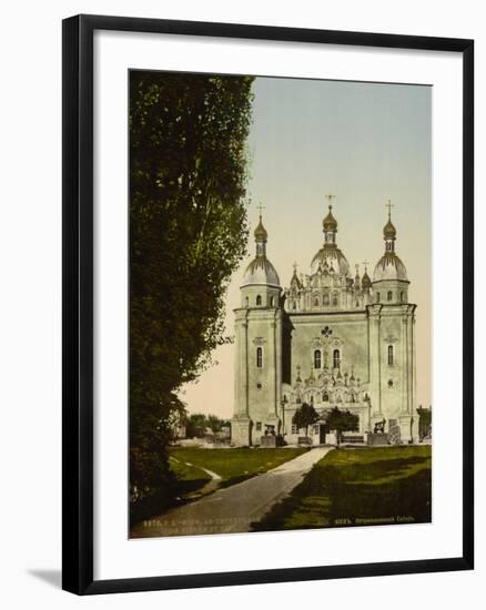 Cathedral St. Peter and St. Paul, Kiev in Russia , c.1890-c.1900-null-Framed Giclee Print