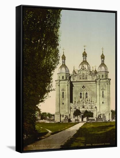 Cathedral St. Peter and St. Paul, Kiev in Russia , c.1890-c.1900-null-Framed Stretched Canvas