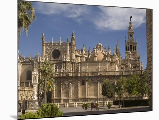 Cathedral, UNESCO World Heritage Site, Seville, Andalucia, Spain, Europe-Rolf Richardson-Mounted Photographic Print