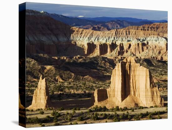 Cathedral Valley in Capitol Reef National Park, Utah, USA-Kober Christian-Stretched Canvas