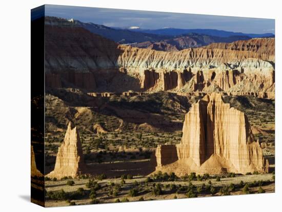 Cathedral Valley in Capitol Reef National Park, Utah, USA-Kober Christian-Stretched Canvas