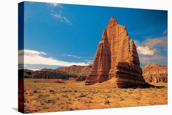 Cathedral Valley Utah-null-Stretched Canvas
