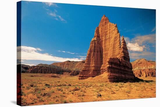 Cathedral Valley Utah-null-Stretched Canvas