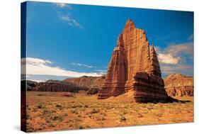 Cathedral Valley Utah-null-Stretched Canvas