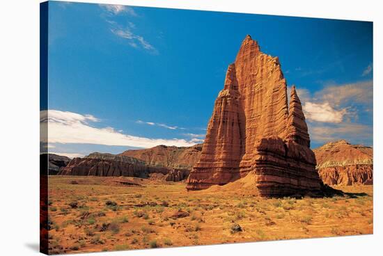 Cathedral Valley Utah-null-Stretched Canvas