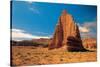 Cathedral Valley Utah-null-Stretched Canvas